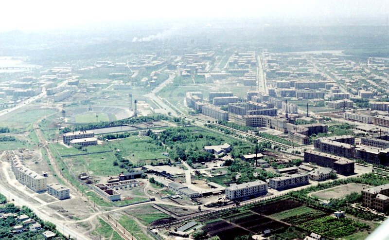 Аэрофотосъемка начала 1960-х
